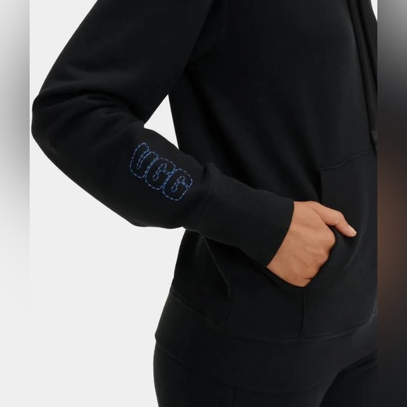 UGG Women's Black Hoodie - Picture 3 of 10